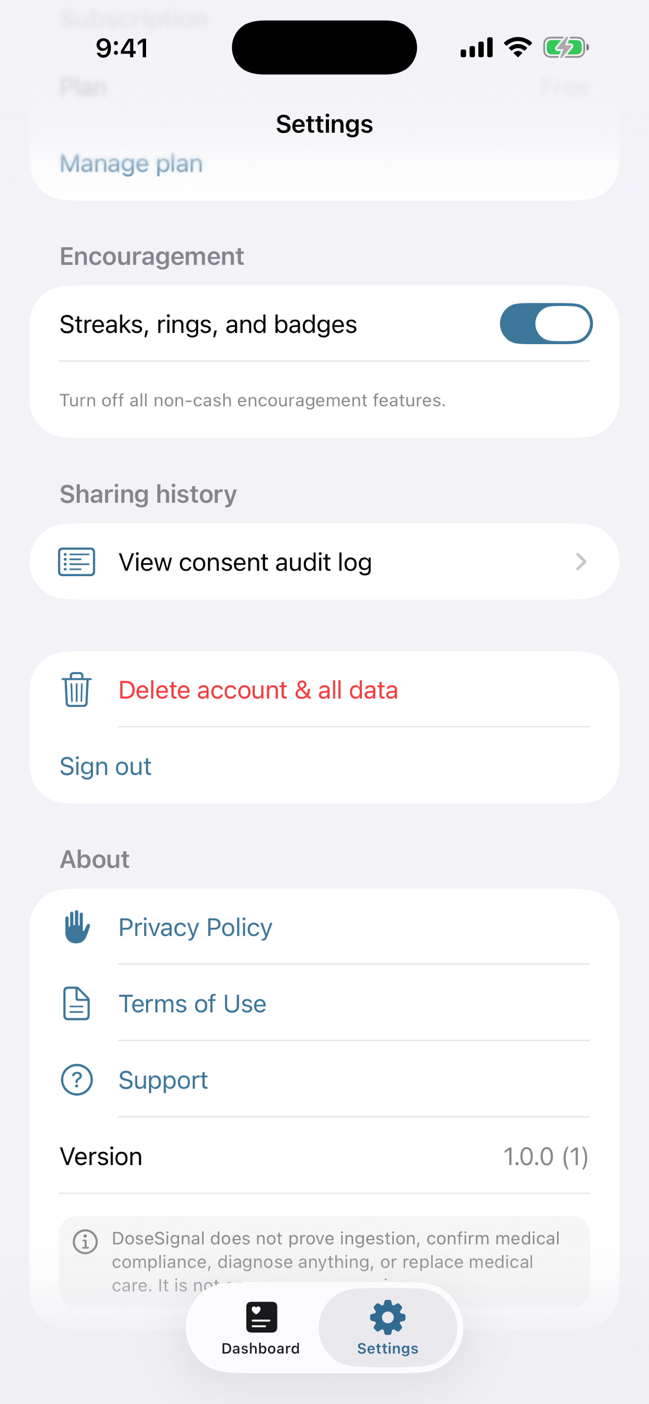 Privacy stays in your control